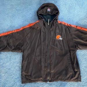Puma NFL Cleveland Browns On the Field Reversible Jacket